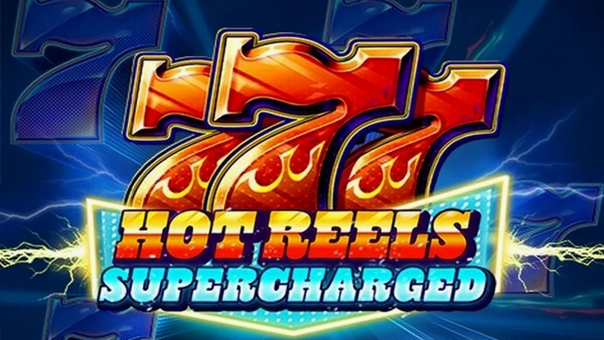 Painel vibrante do jogo 777 Hot Reels: Supercharged